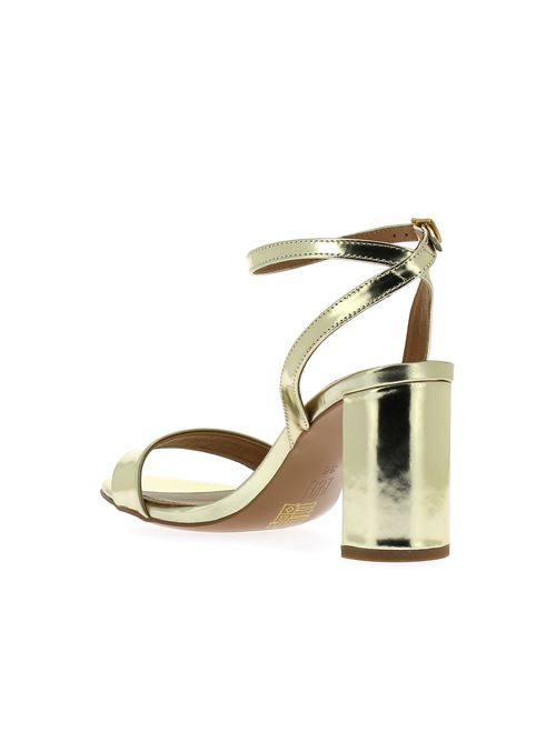 sandalo da donna modello Urilia in pelle laminata oro BIBI LOU | 720X